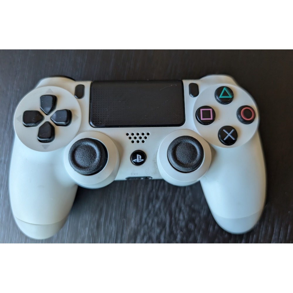 Sony Playstation PS4 DualShock Wireless Controller White OEM (Tested)